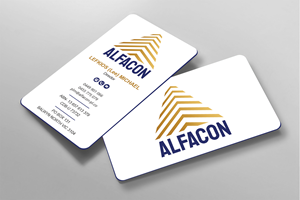 Business Card Design by Expert Bappy for ALFACON PTY LTD | Design: #30785300