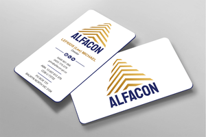Business Card Design by Expert Bappy for ALFACON PTY LTD | Design: #30785318