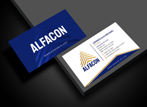 Business Card Design by Sun Moon Graphic Designer for ALFACON PTY LTD | Design: #30778255