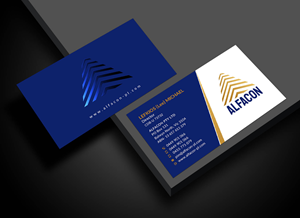 Business Card Design by Sun Moon Graphic Designer for ALFACON PTY LTD | Design: #30778256