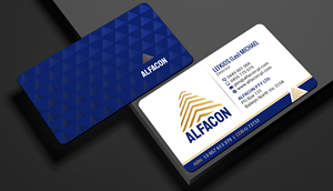 Diseño de Tarjeta de Presentación por Creations Box 2015 para ALFACON PTY LTD | Diseño: #30783353