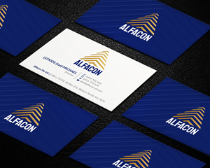 Business Card Design by Pictorial for ALFACON PTY LTD | Design #30783032