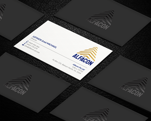 Visitenkarten-Design von LAXMI DESIGNHUB für ALFACON PTY LTD | Design: #30783035
