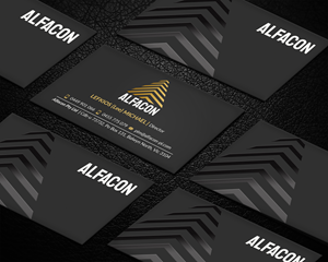 Visitenkarten-Design von LAXMI DESIGNHUB für ALFACON PTY LTD | Design: #30783041