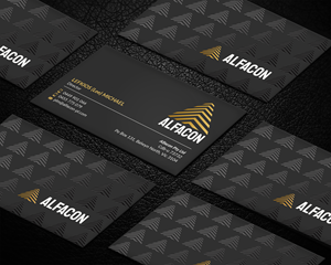 Visitenkarten-Design von LAXMI DESIGNHUB für ALFACON PTY LTD | Design: #30783043