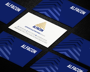 Visitenkarten-Design von LAXMI DESIGNHUB für ALFACON PTY LTD | Design: #30783047