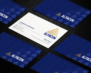 Visitenkarten-Design von LAXMI DESIGNHUB für ALFACON PTY LTD | Design: #30783049