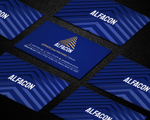 Visitenkarten-Design von LAXMI DESIGNHUB für ALFACON PTY LTD | Design: #30783055