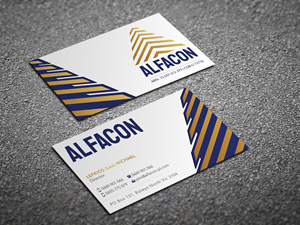 Business Card Design by Magic of Art for ALFACON PTY LTD | Design: #30782596