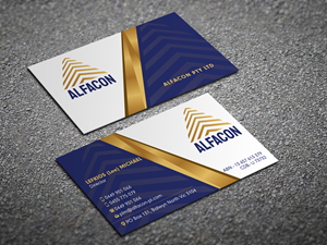 Business Card Design by Magic of Art for ALFACON PTY LTD | Design: #30782598