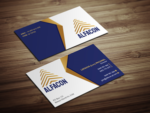 Business Card Design by Magic of Art for ALFACON PTY LTD | Design: #30782599
