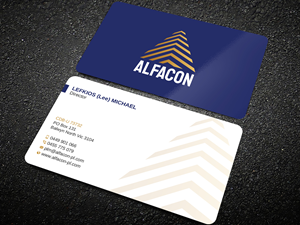 Business Card Design by Uttom 2 for ALFACON PTY LTD | Design: #30778991