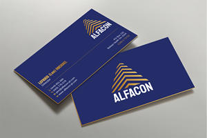 Business Card Design by Uttom 2 for ALFACON PTY LTD | Design: #30779000