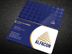 Business Card Design by Uttom 2 for ALFACON PTY LTD | Design: #30779002