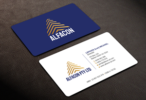 Visitenkarten-Design von Uttom 2 für ALFACON PTY LTD | Design: #30785273