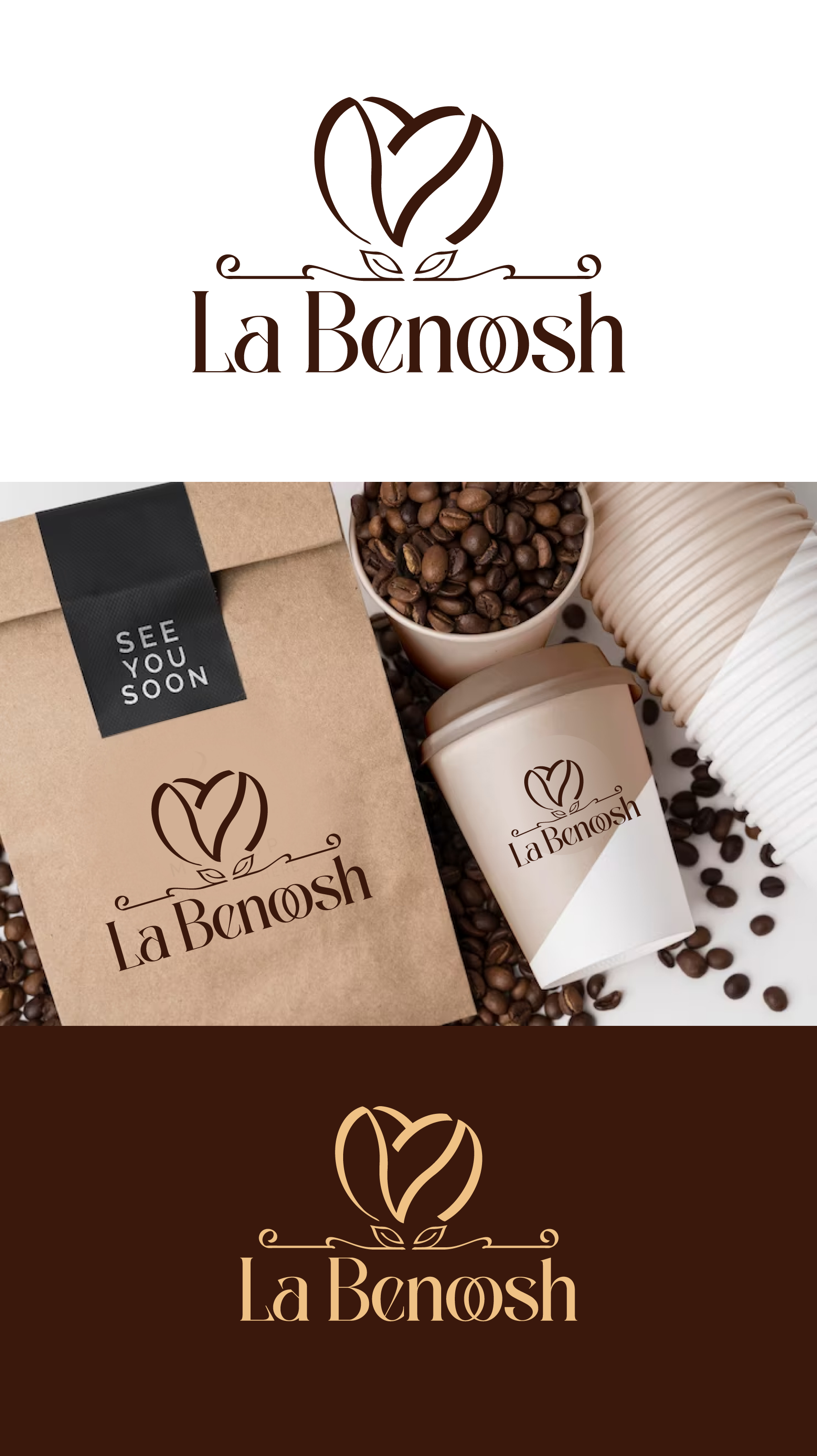 Logo Design by debdesign for La Benoosh | Design #30883491