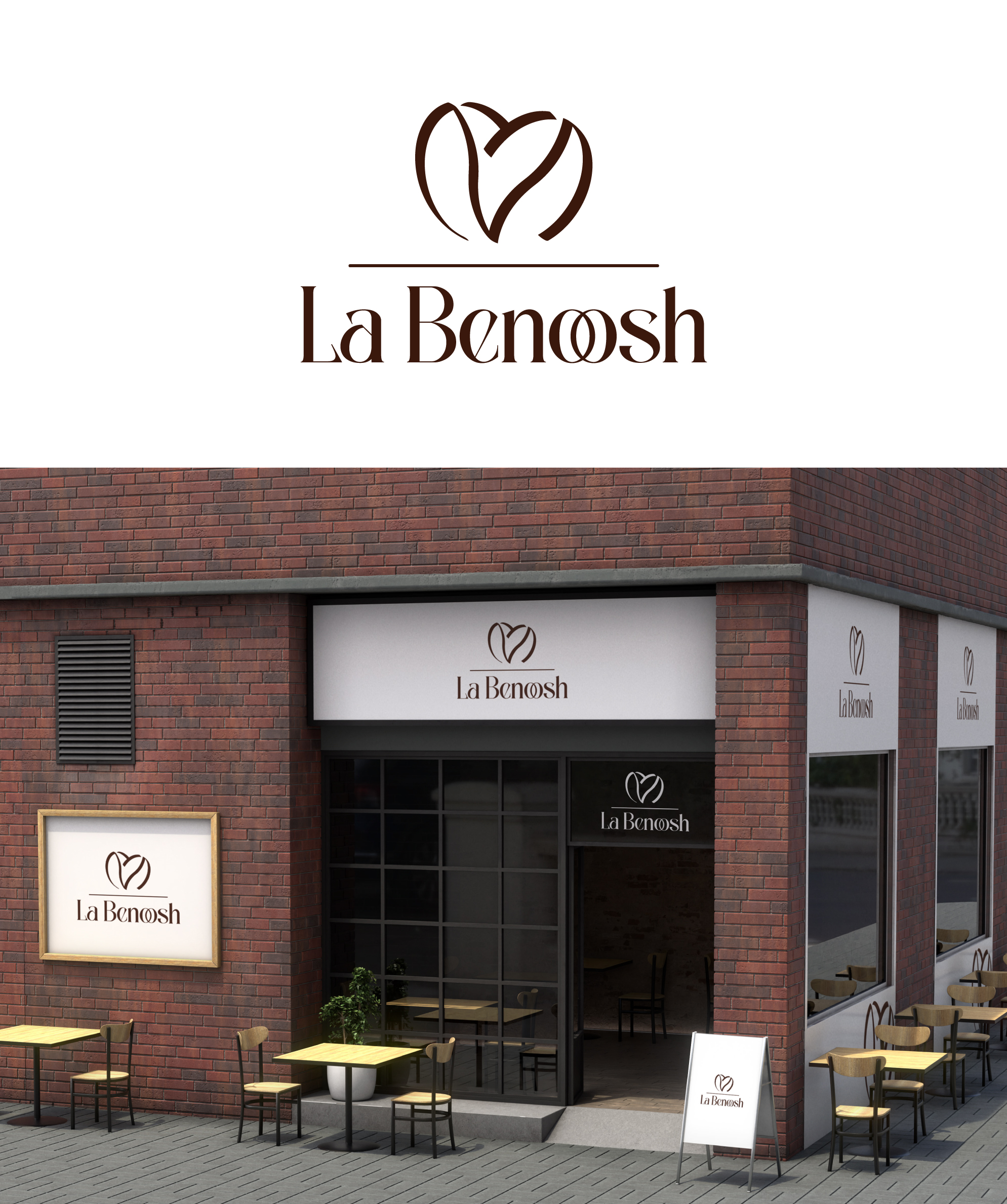 Logo Design by debdesign for La Benoosh | Design #30883769