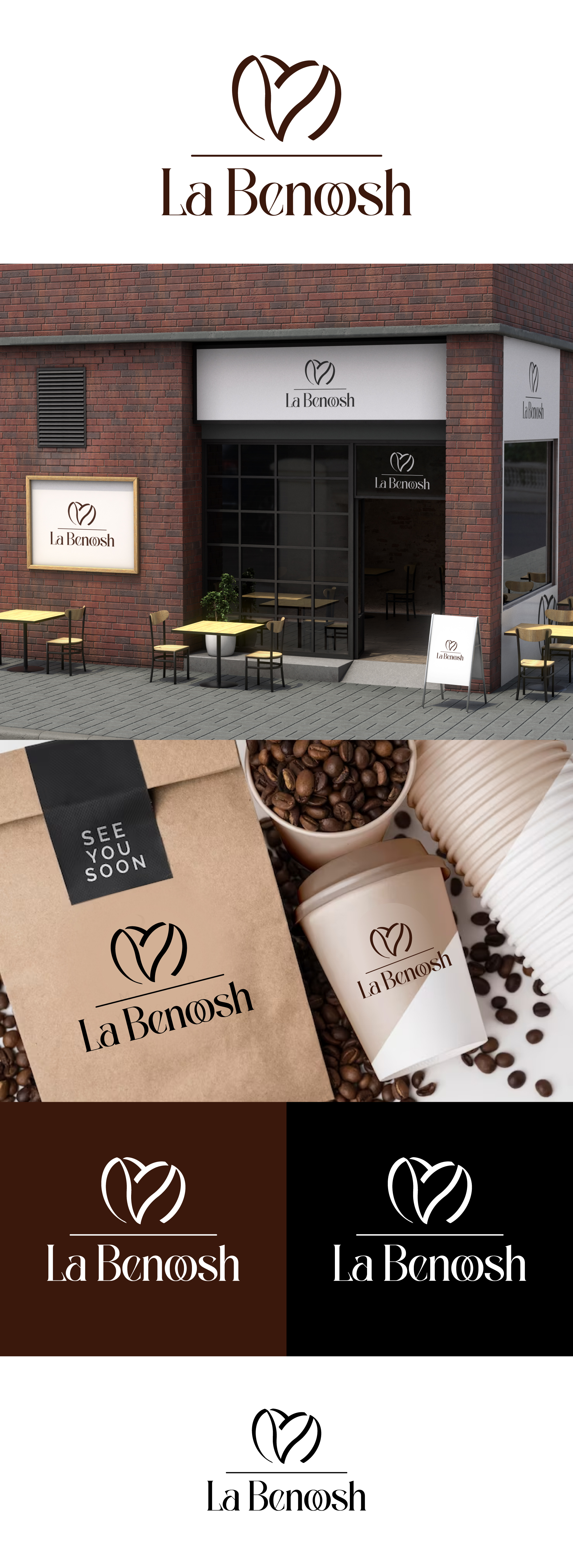 Diseño de Logo por debdesign para La Benoosh | Diseño: #30883993