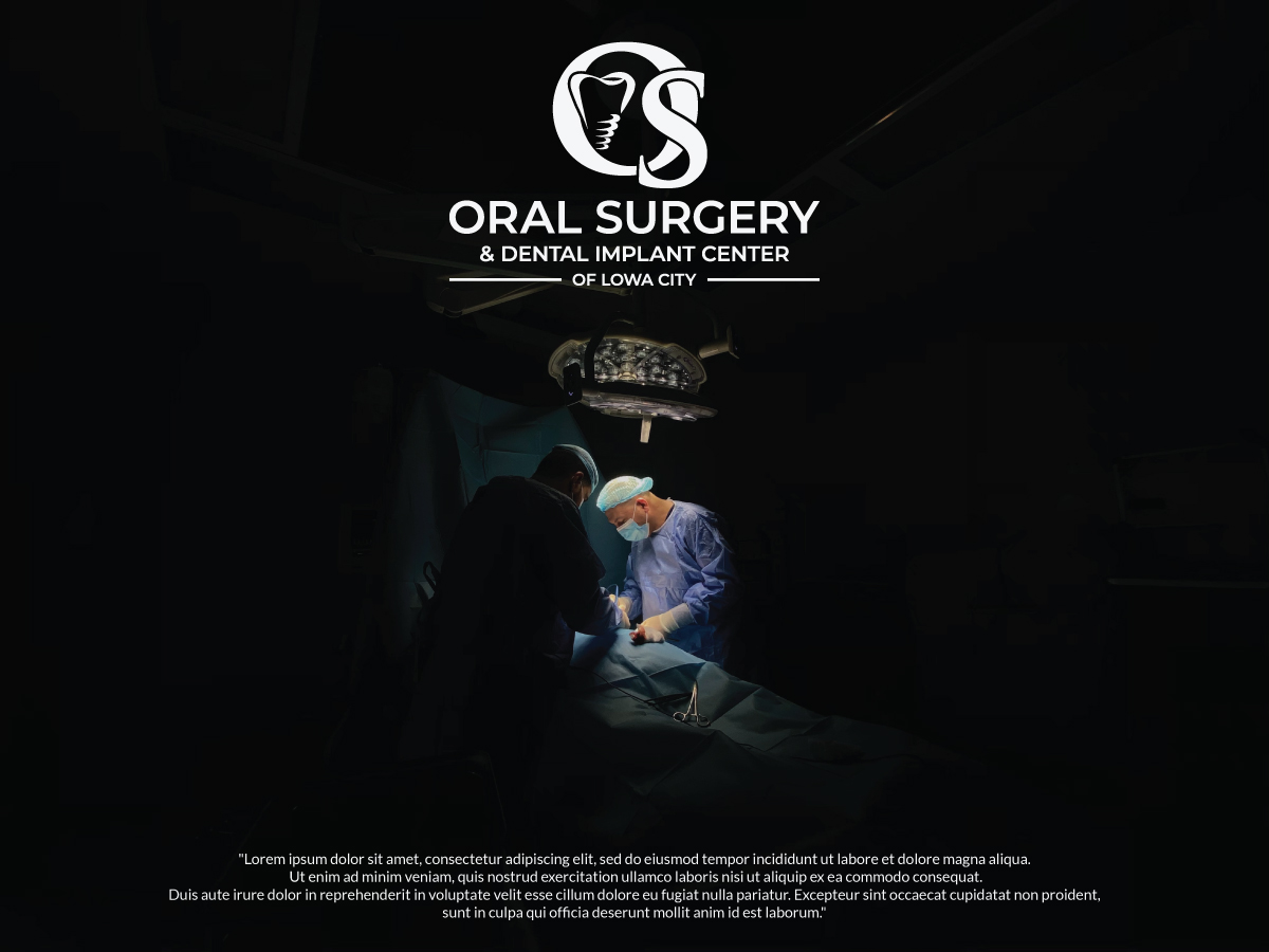 Diseño de Logo por Shahbaz Studios para Oral Surgery Associates of Iowa City | Diseño #31023298