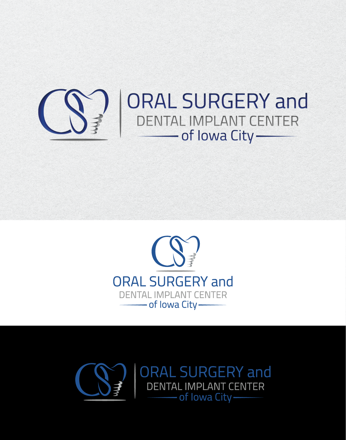 Diseño de Logo por Digi_Design555 para Oral Surgery Associates of Iowa City | Diseño #30816138