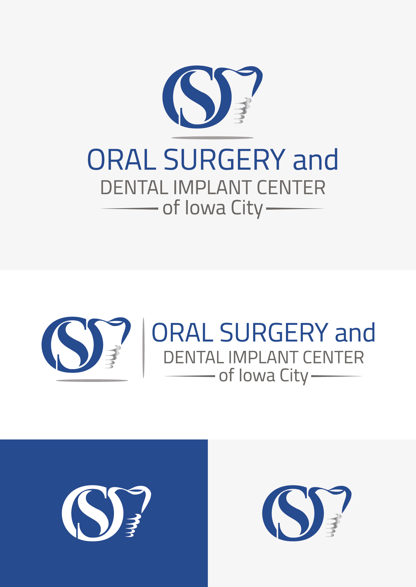 Logo-Design von grld für Oral Surgery Associates of Iowa City | Design #30811820