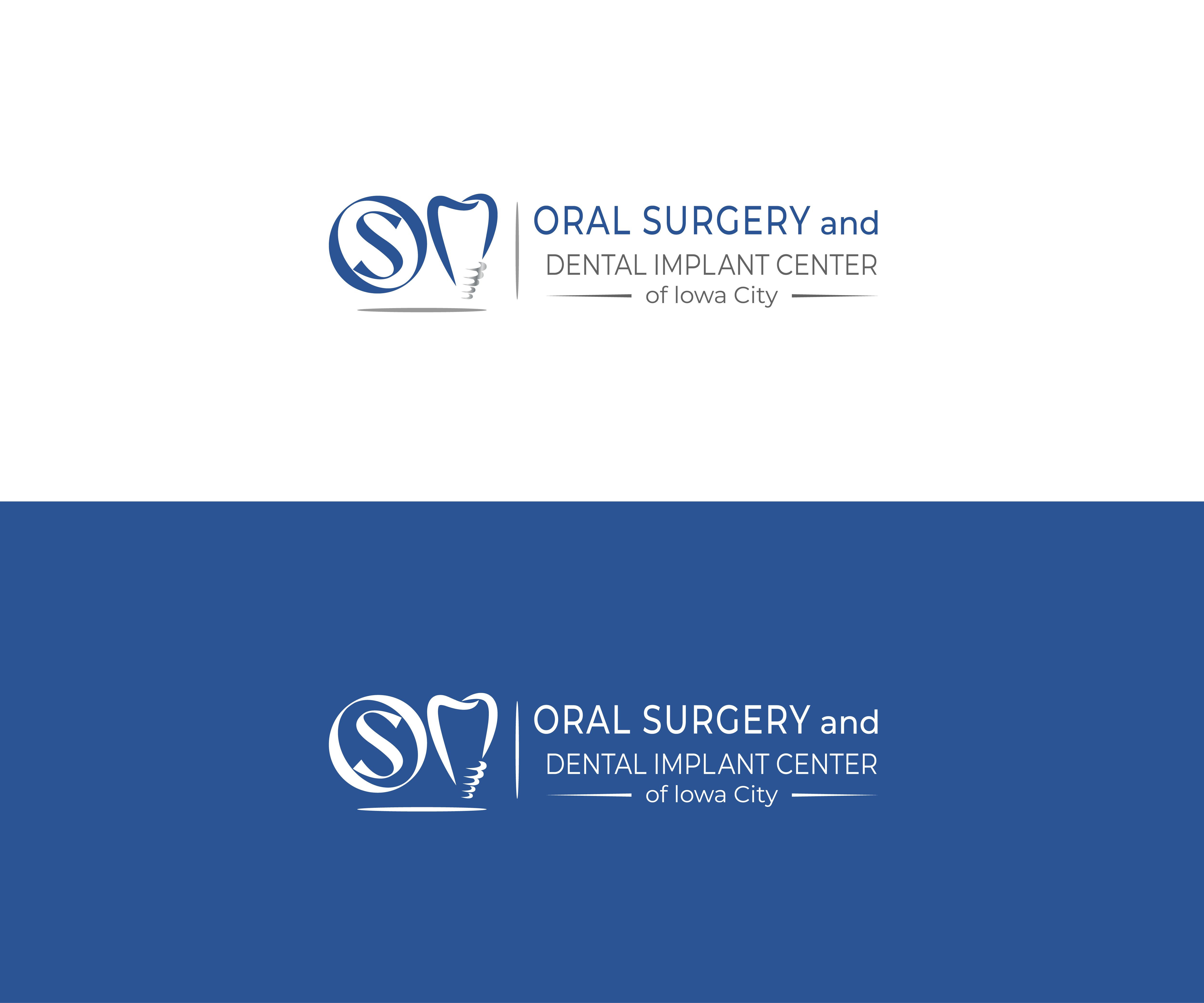 Logo Design by Tube light for Oral Surgery Associates of Iowa City | Design #30818660