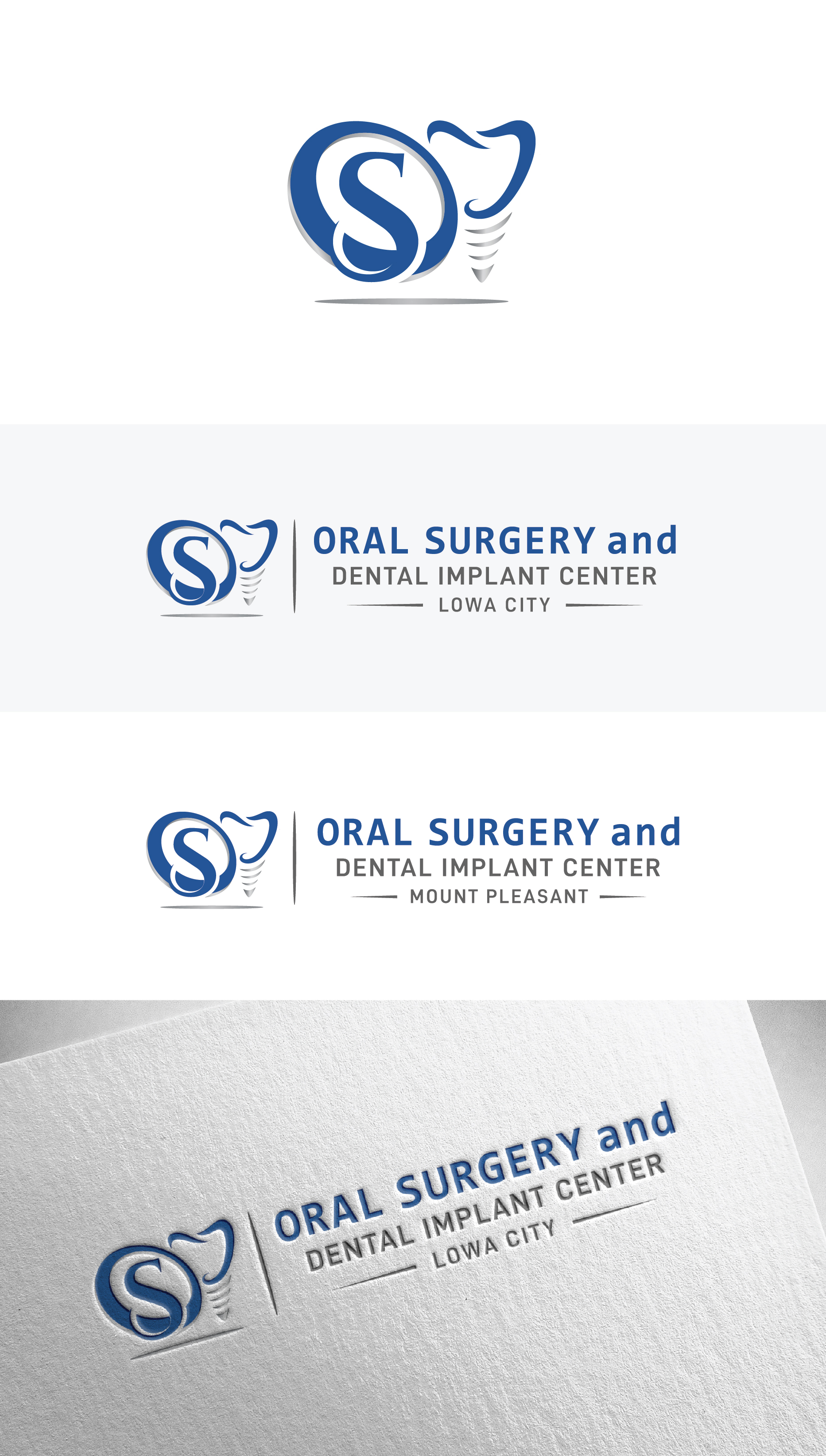 Logo Design by Shilpa N for Oral Surgery Associates of Iowa City | Design #30816541