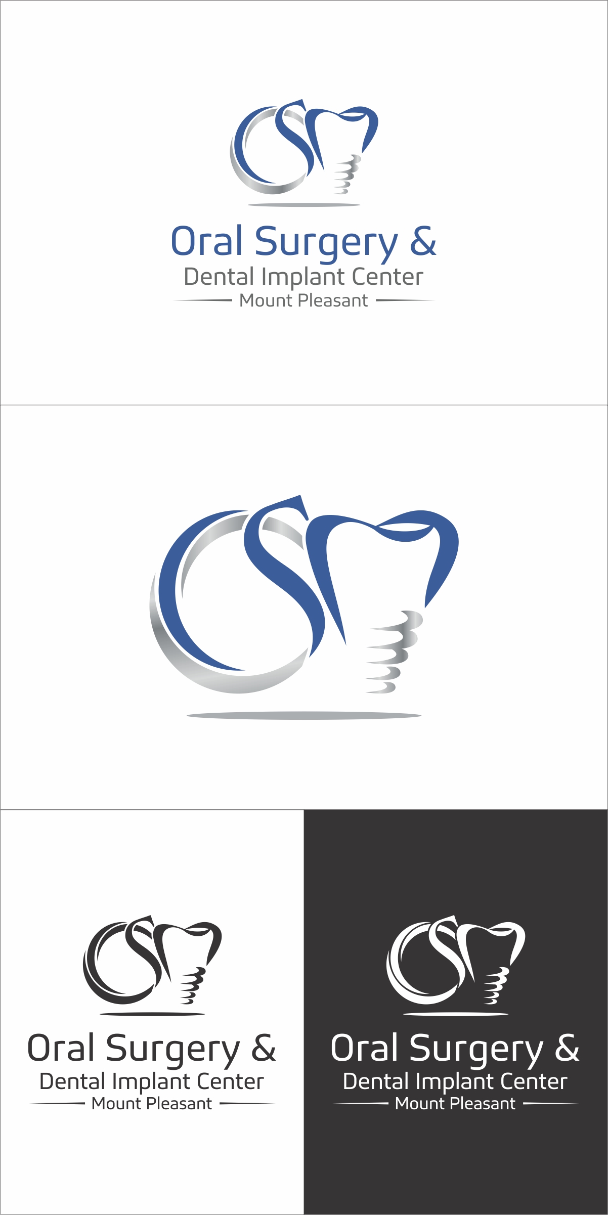 Logo Design by Robert Macwan for Oral Surgery Associates of Iowa City | Design #30791391