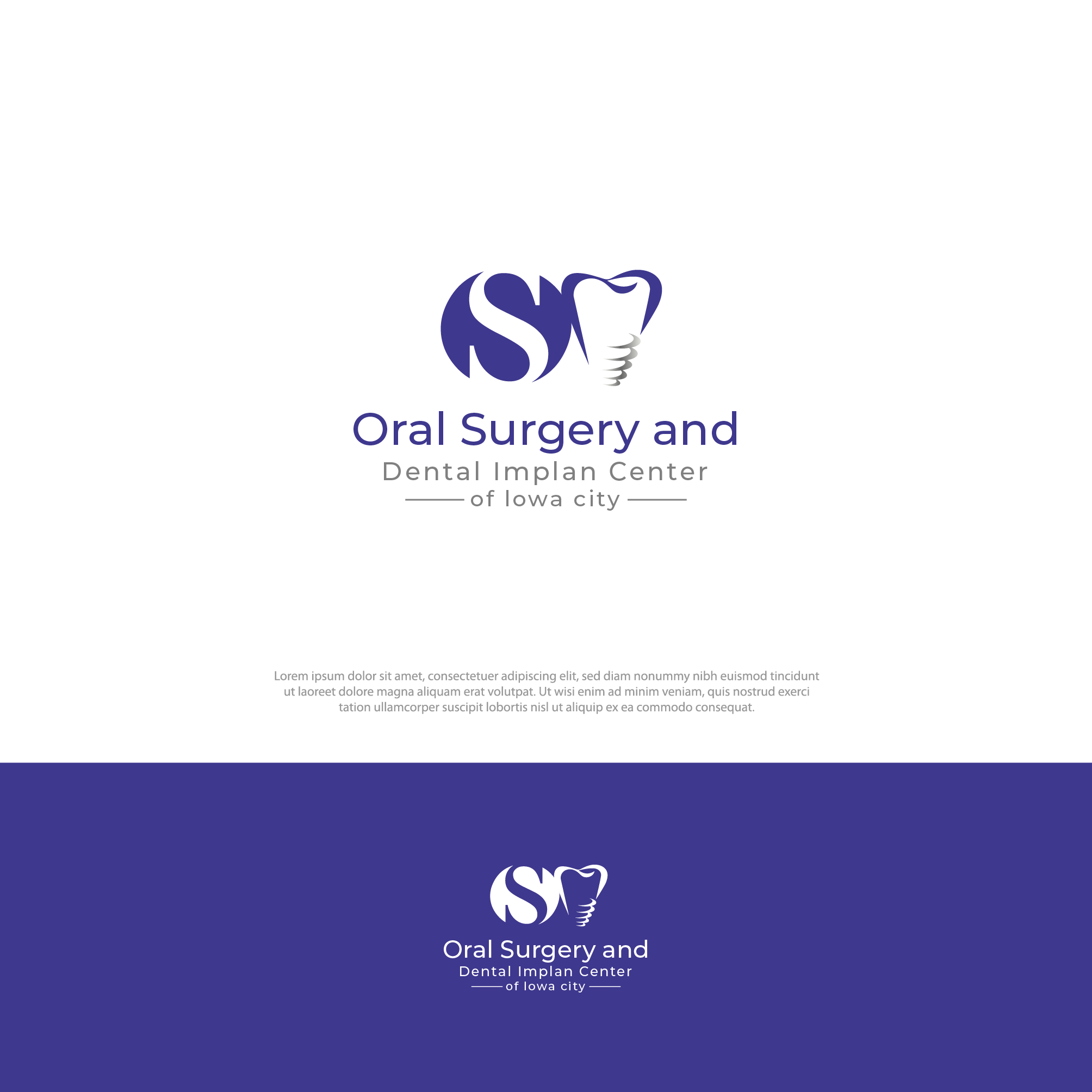 Logo Design by alzac for Oral Surgery Associates of Iowa City | Design #30820058
