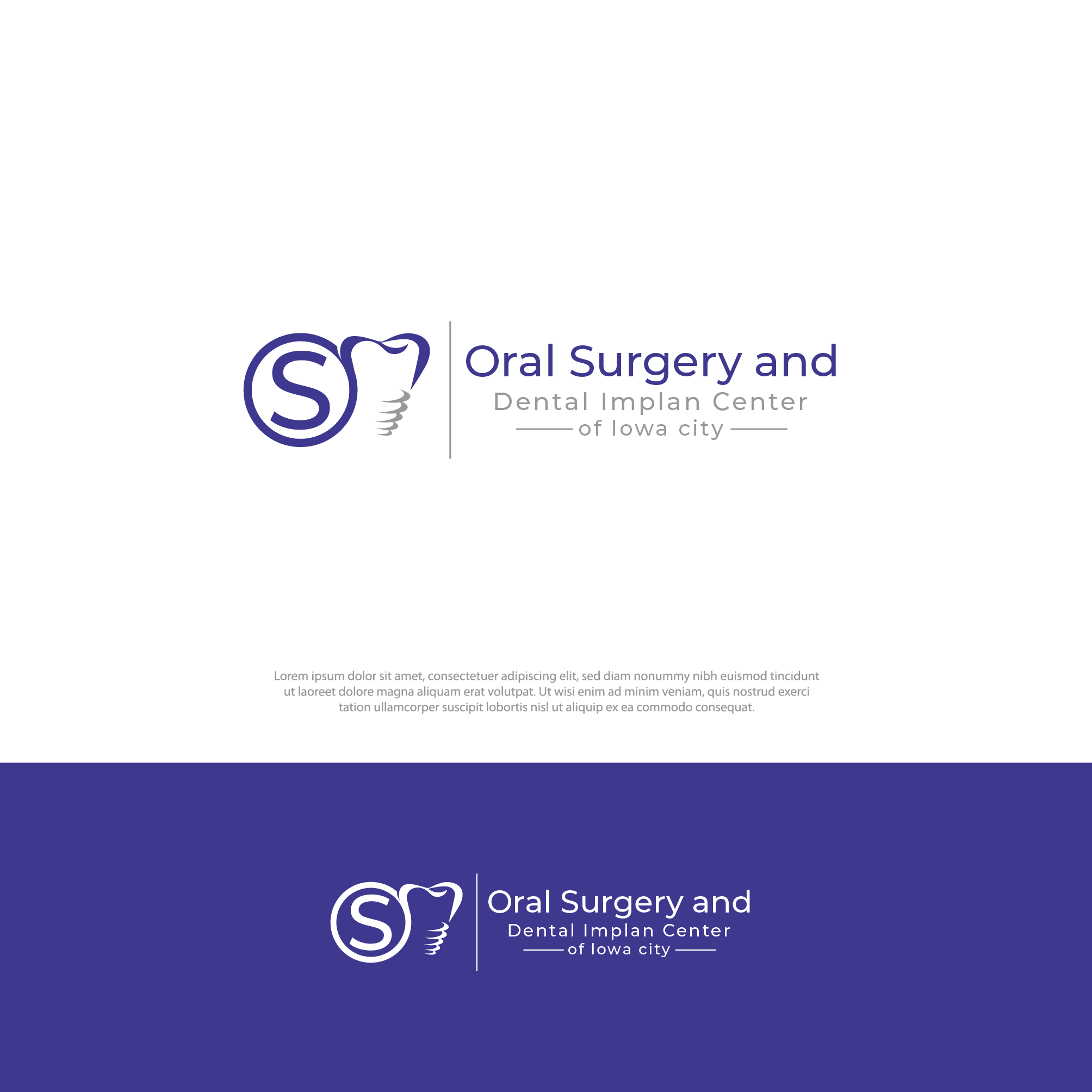 Logo Design by alzac for Oral Surgery Associates of Iowa City | Design #30820088