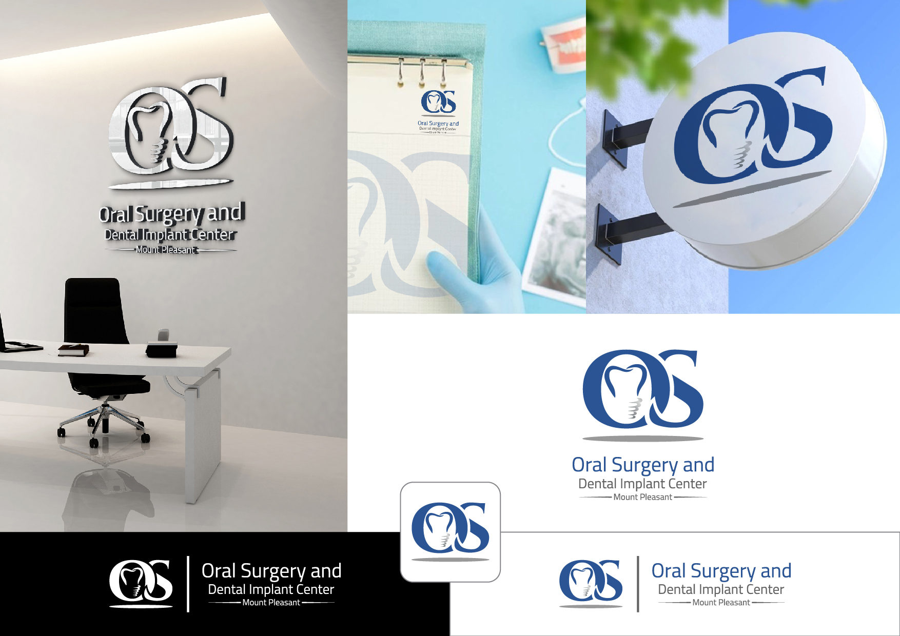 Diseño de Logo por ~idiaz~ para Oral Surgery Associates of Iowa City | Diseño #30856749