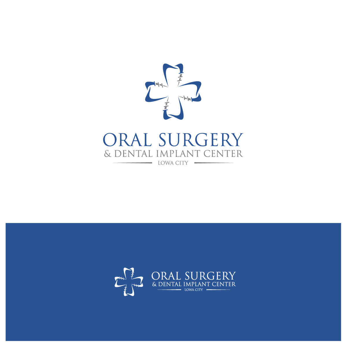 Logo-Design von anonrotide für Oral Surgery Associates of Iowa City | Design #30820229
