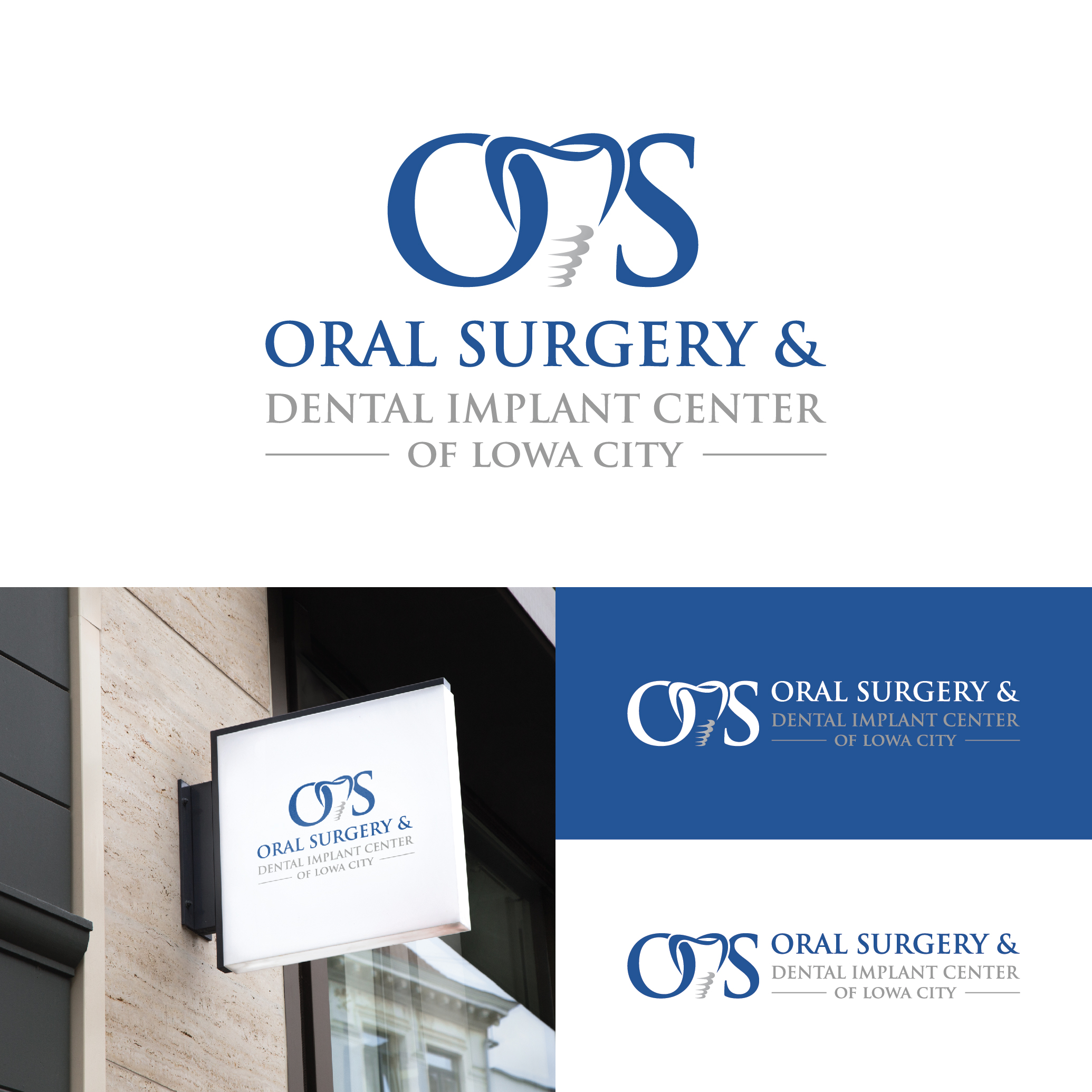 Logo Design by GraphicTec for Oral Surgery Associates of Iowa City | Design #30789974