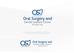 Logo Design by CKS d e s i g n for Oral Surgery Associates of Iowa City | Design: #30778754