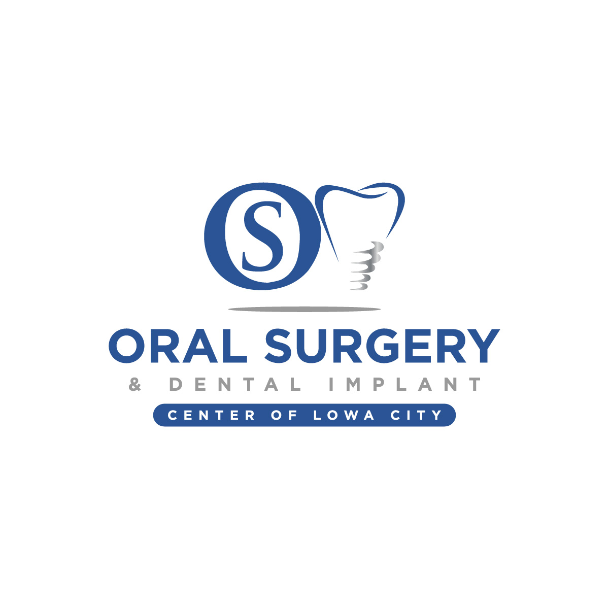 Logo Design by fly  design for Oral Surgery Associates of Iowa City | Design #30784595