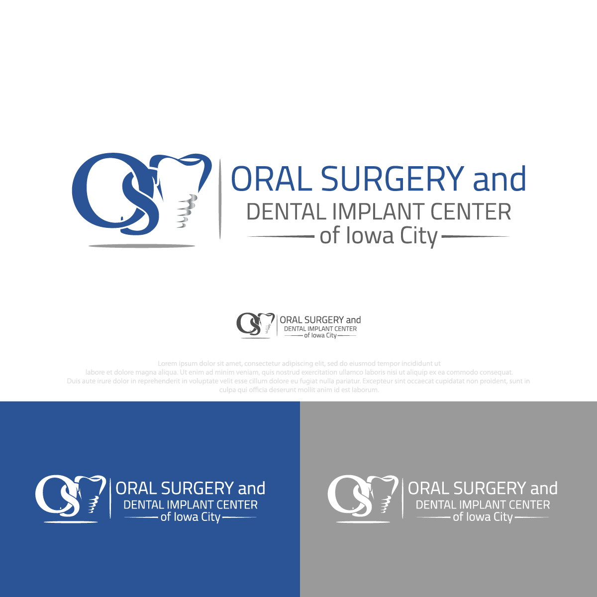 Logo Design by DesignLima for Oral Surgery Associates of Iowa City | Design #30792377