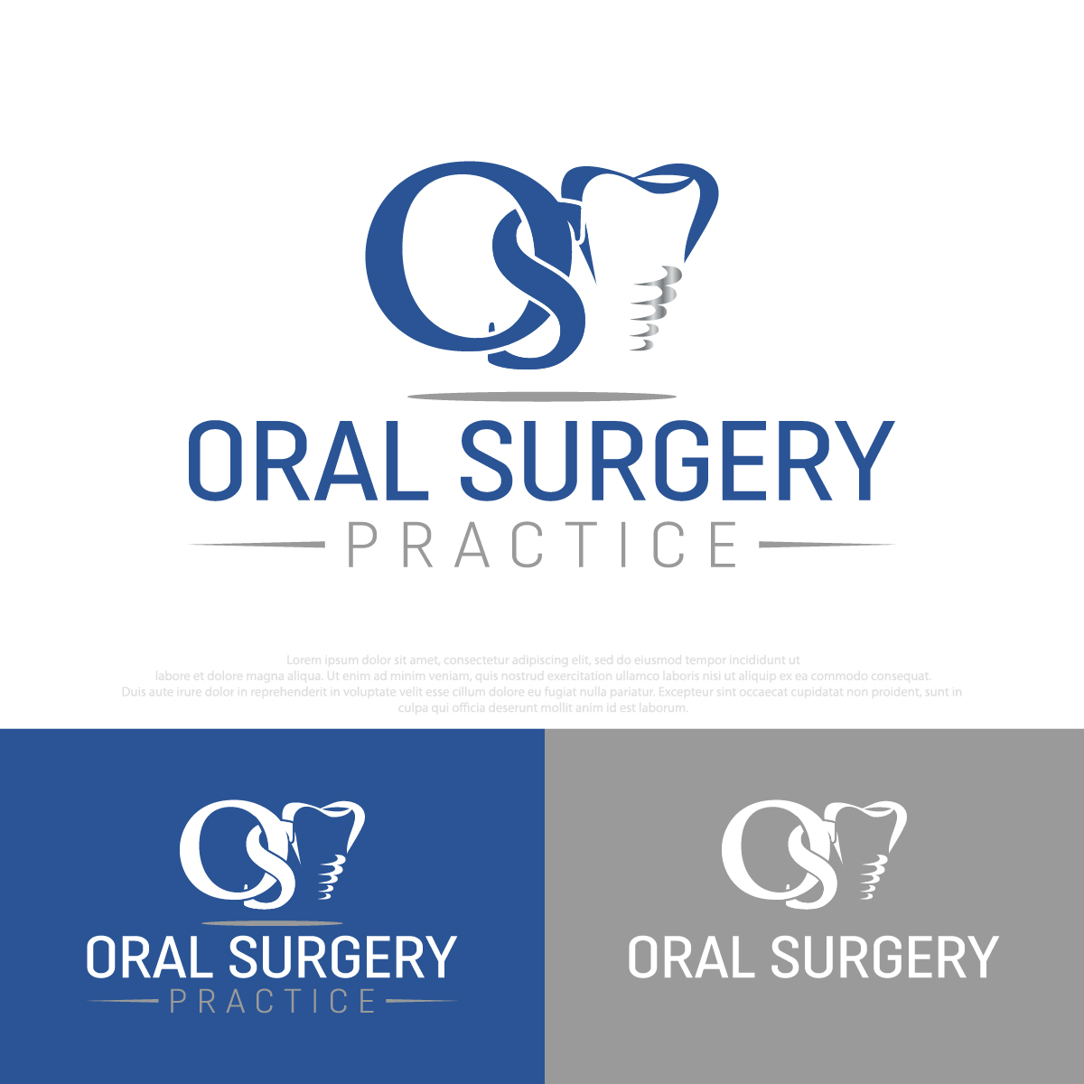 Logo-Design von DesignLima für Oral Surgery Associates of Iowa City | Design #30792379