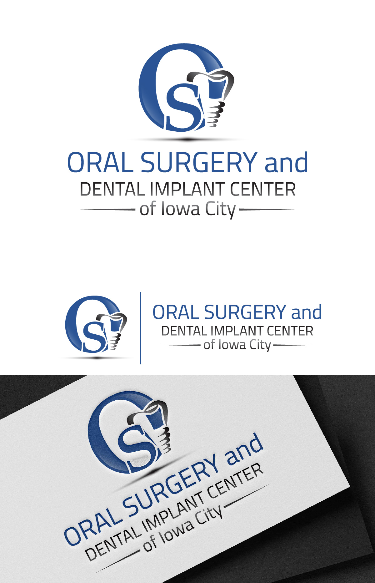 Logo-Design von DesignLima für Oral Surgery Associates of Iowa City | Design #30792381