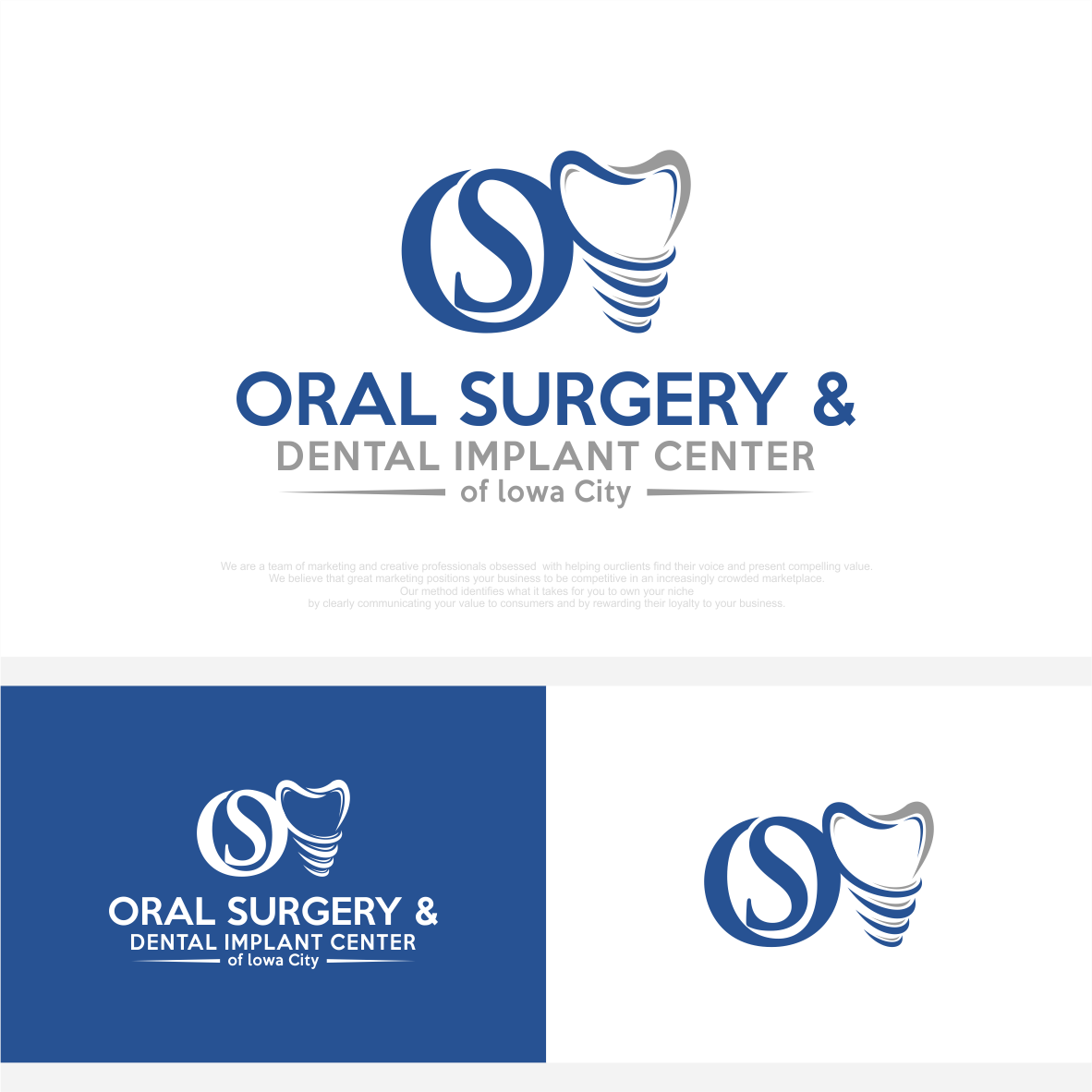 Logo Design by vintana for Oral Surgery Associates of Iowa City | Design #30814257