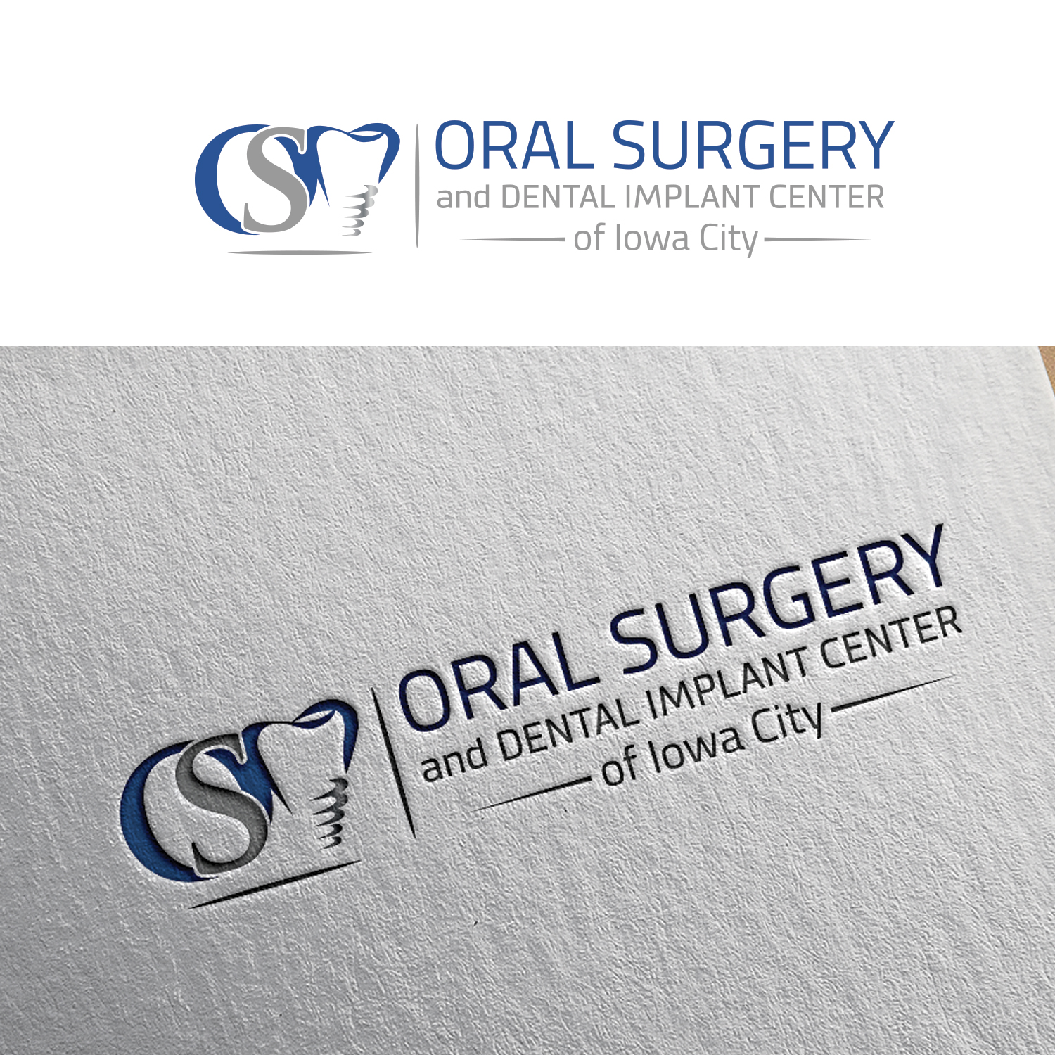Logo Design by EnaGraph for Oral Surgery Associates of Iowa City | Design #30784553