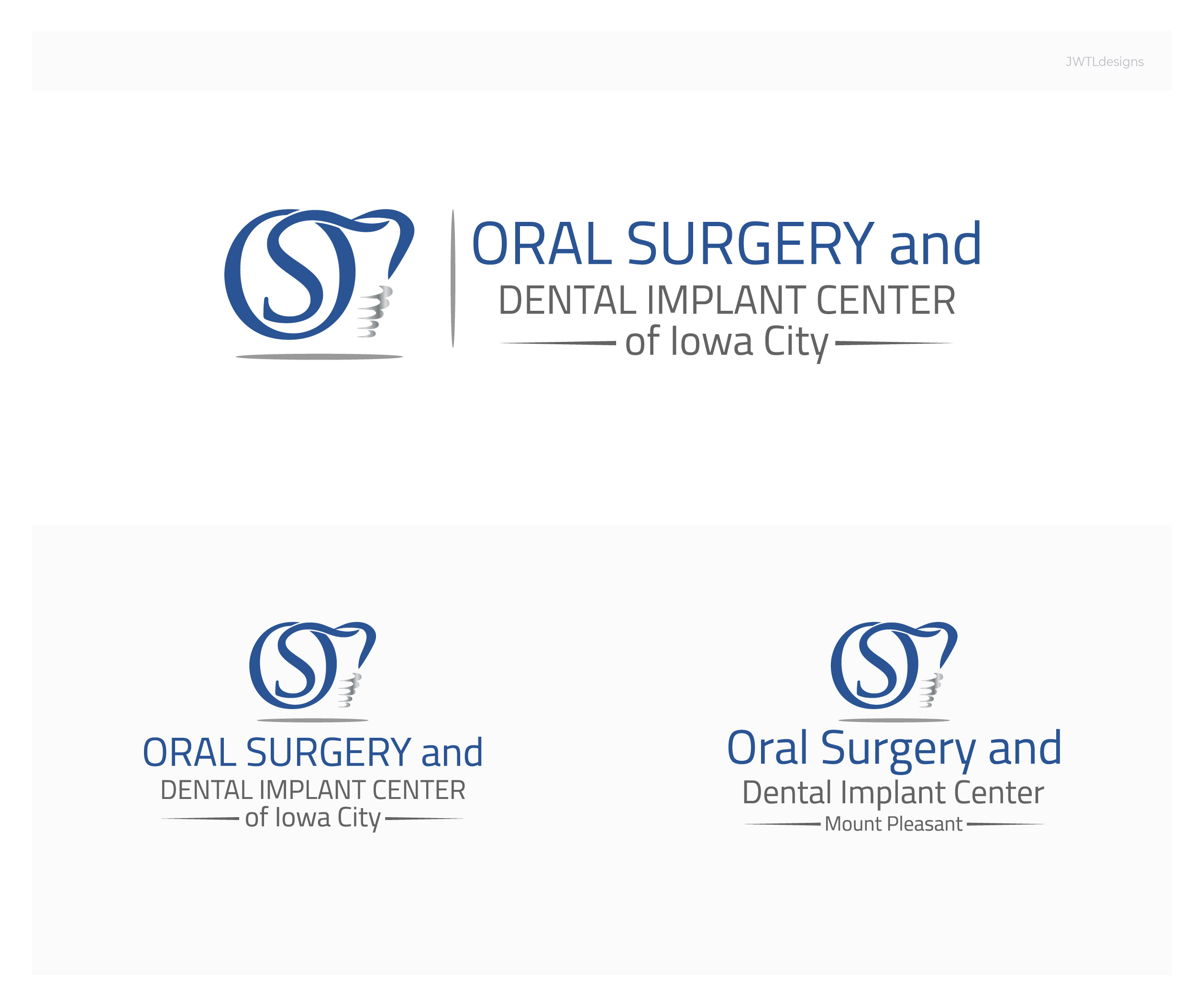 Logo Design by JWTL for Oral Surgery Associates of Iowa City | Design #30805488
