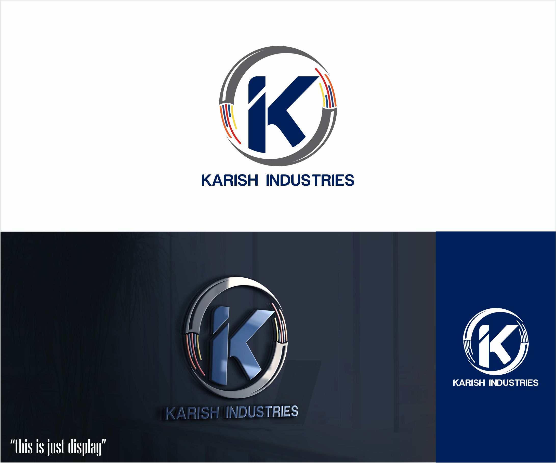 Logo Design by alkaline for Karish Industries | Design #30784984