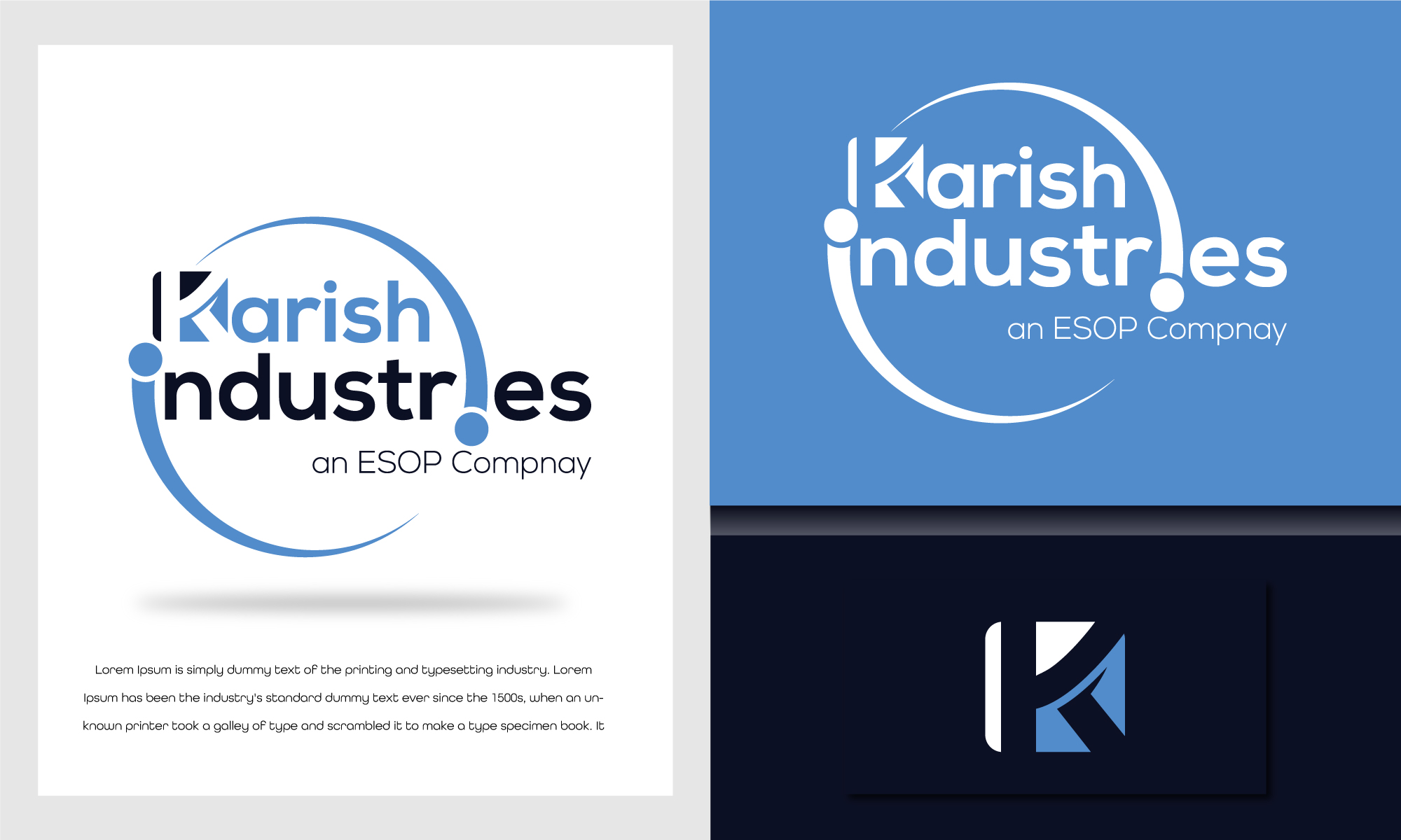 Logo Design by Rupok MT for Karish Industries | Design #30778782