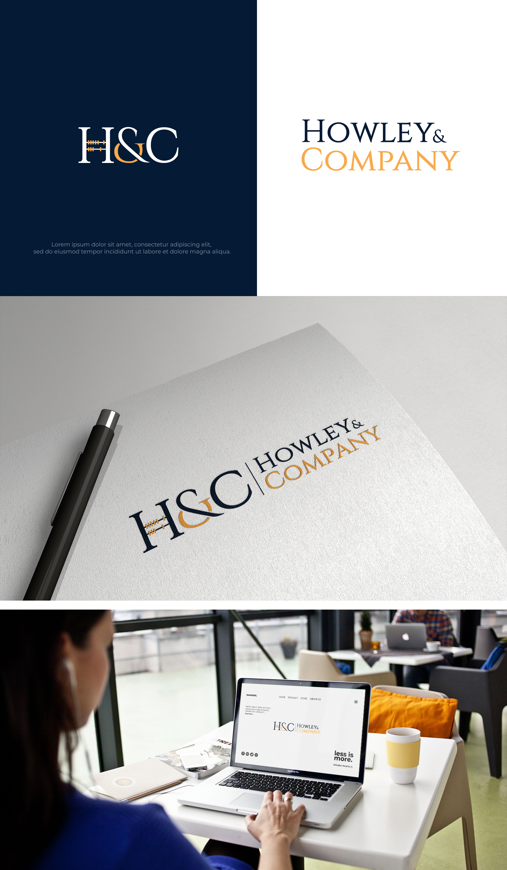 Logo Design by Locke+ for Howley & Company | Design #30790832