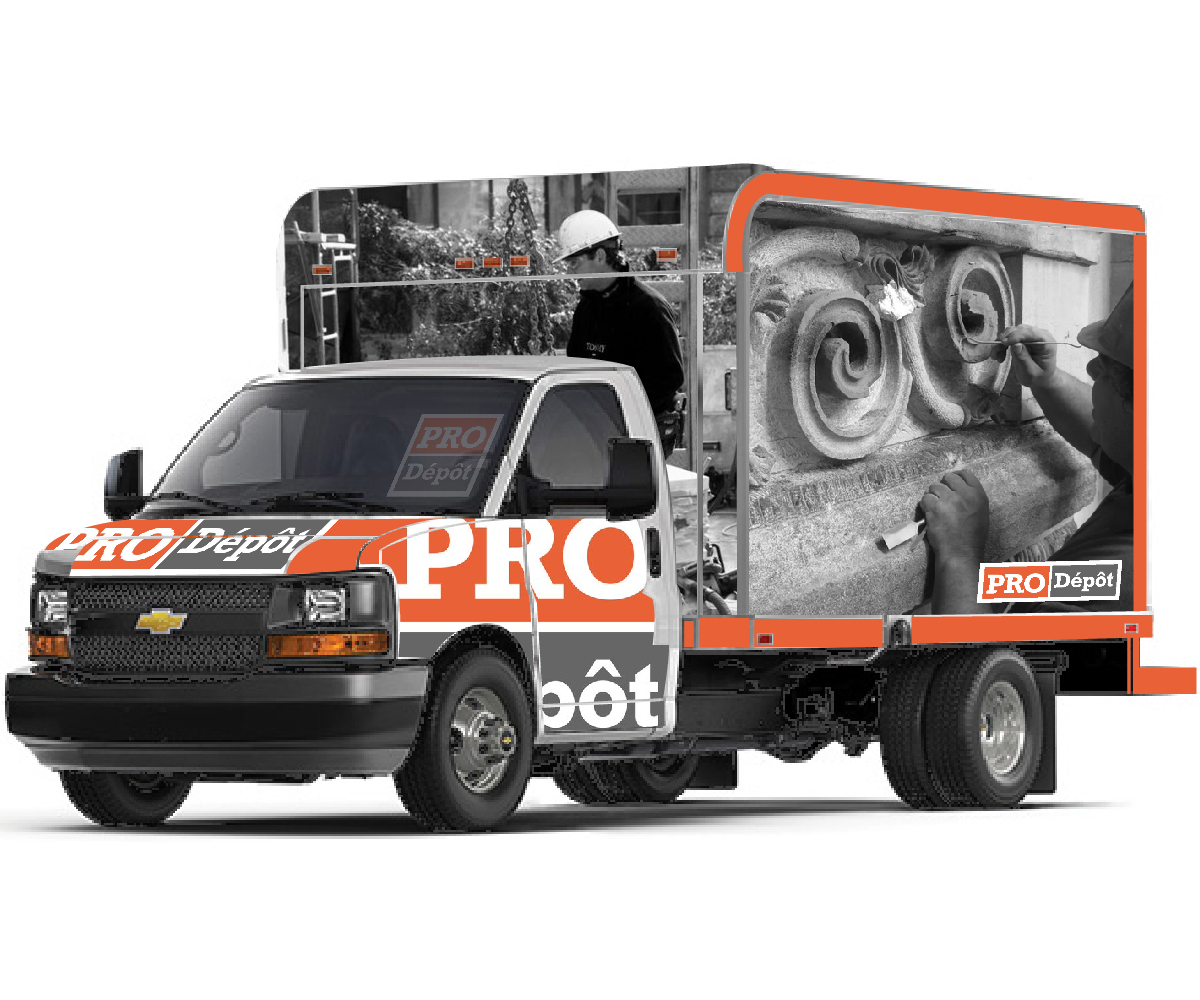 Car Wrap-Design von Genex Designs für Pro-Depot Inc. | Design #30788588