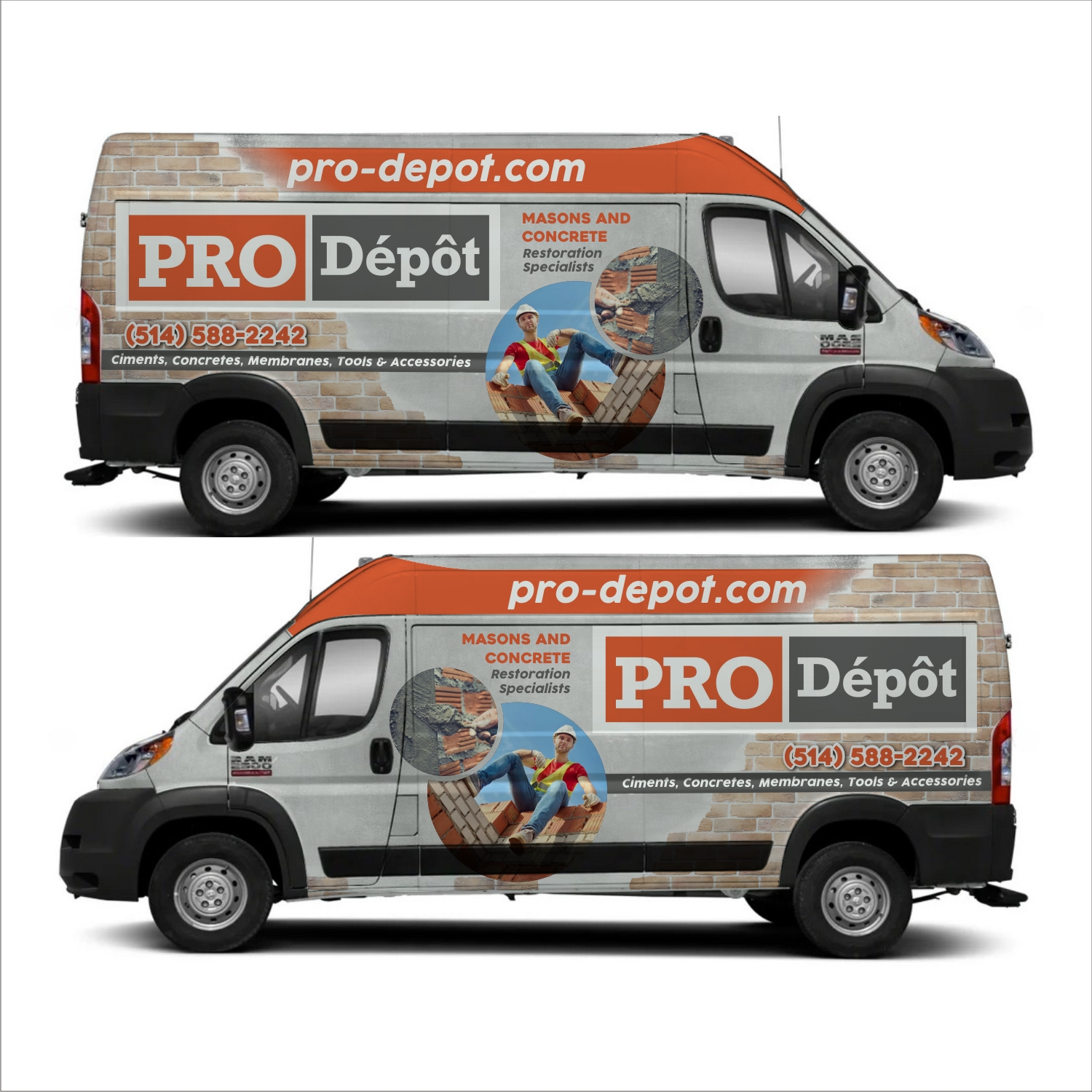 Car Wrap-Design von DG+ für Pro-Depot Inc. | Design #30799973