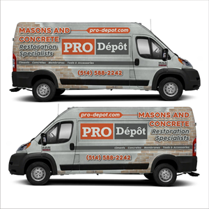 Car Wrap-Design von DG+ für Pro-Depot Inc. | Design: #30799994