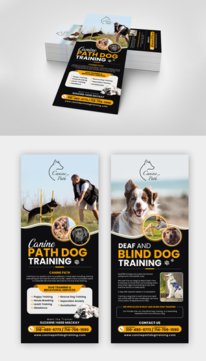 Diseño de Brochure por debdesign para Canine Path | Diseño: #30789104