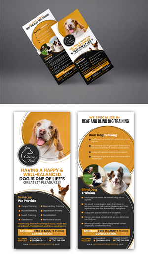 Diseño de Brochure por debdesign para Canine Path | Diseño: #30789110