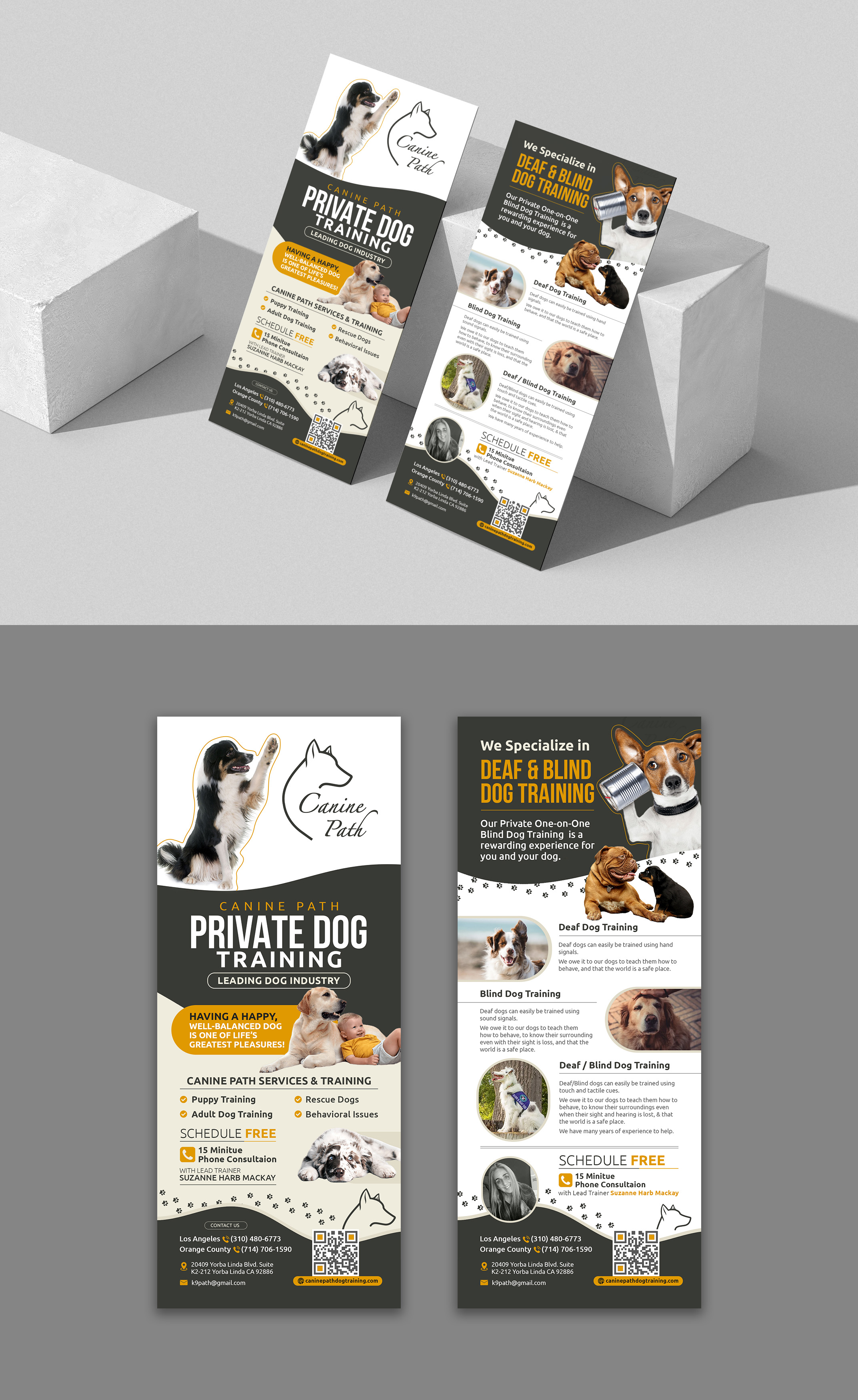 Diseño de Brochure por debdesign para Canine Path | Diseño #30790000